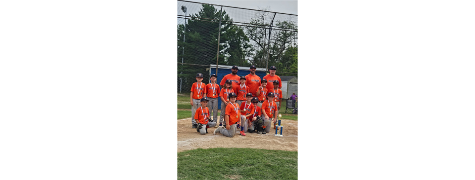 Minors Baseball Tournament Team 2025